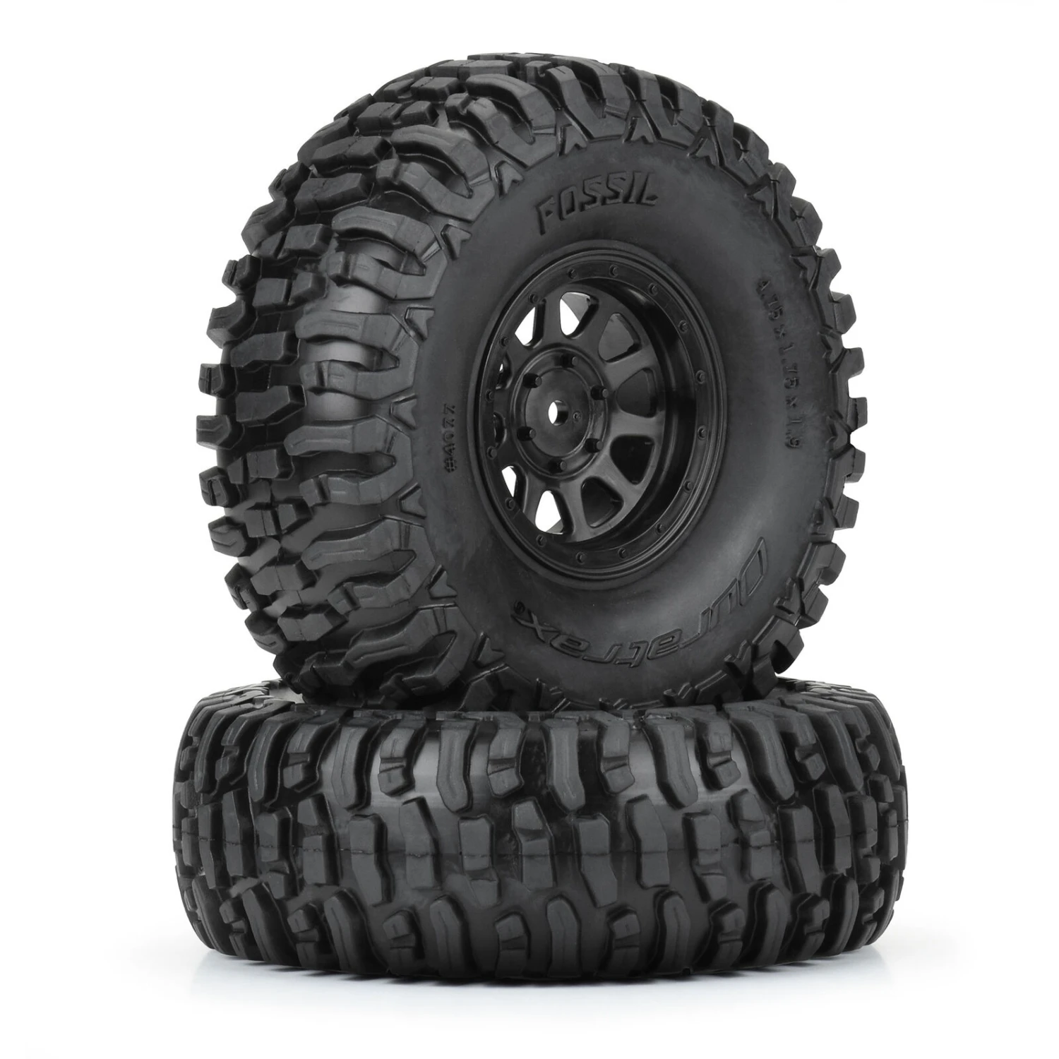 Duratrax 1/10 Fossil Font/Rear 1.9" Crawler Tires MTD 12mm Black Kodiak (2) 3 Duratrax 1/10 Fossil Font/Rear 1.9" Crawler Tires MTD 12mm Black Kodiak (2)
