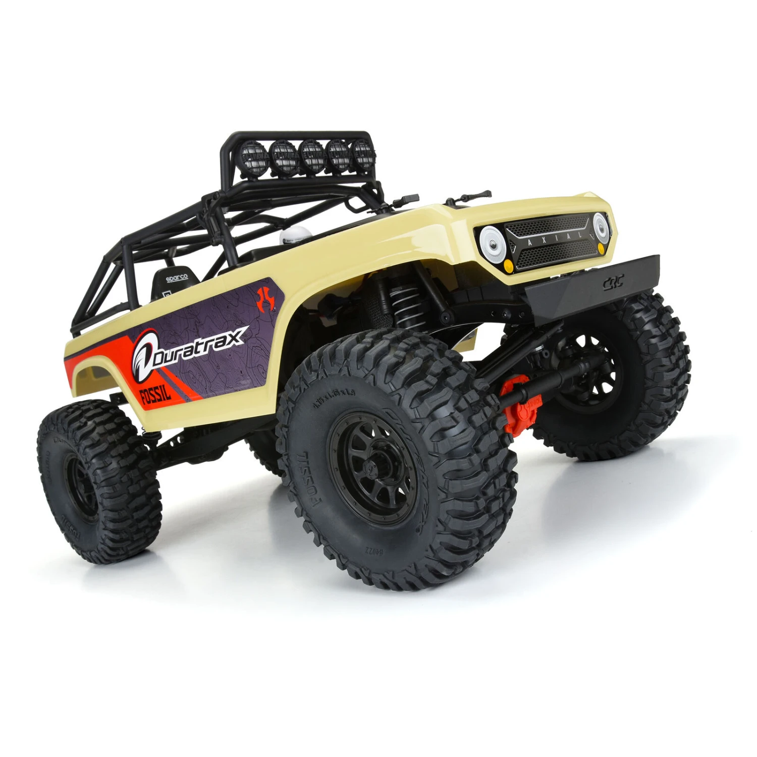 Duratrax 1/10 Fossil Font/Rear 1.9" Crawler Tires MTD 12mm Black Kodiak (2) 7 Duratrax 1/10 Fossil Font/Rear 1.9" Crawler Tires MTD 12mm Black Kodiak (2) - Image 5