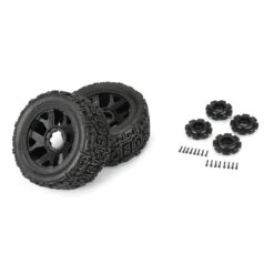 Duratrax 1/6 Warthog F/R 5.7" Monster Truck Tires MTD 24mm Black Ripper (2) 9 Duratrax 1/6 Warthog F/R 5.7" Monster Truck Tires MTD 24mm Black Ripper (2) -Duratrax Store DTX564110 A3 DEQM2EY7