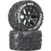 Duratrax Sidearm MT 2.8" Mounted 1/2" Offset C2 Tires, Black (2)