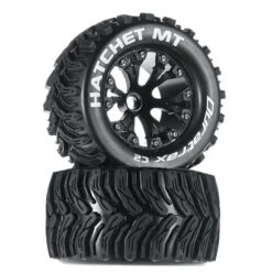 Duratrax Hatchet MT 2.8" 2WD Mounted Front Tires, Black (2)