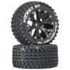 Duratrax Picket ST 2.8" 2WD Mounted Rear C2 Tires, Black (2) -Duratrax Store DTXC3548 A0 FVBNXGM1