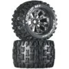 Duratrax Lockup MT 3.8" Mounted 1/2" Offset Tires, Chrome (2) -Duratrax Store DTXC3581 A0 RR21L5DV