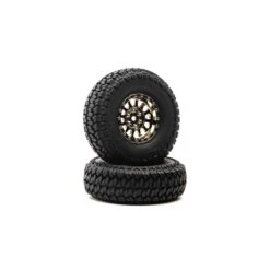 Duratrax Class 1 Scaler CR C3 Mounted 1.9" Black/Chr (2)