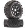 Duratrax Picket SC Mounted Soft Tires, Black 17mm Hex (2) -Duratrax Store DTXC5272 A0 II23QR1W