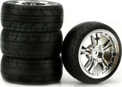 DTXC2811 - Stinger Chrome 2mm Offset ST Radial (4) By DURATRAX @ Great Hobbies