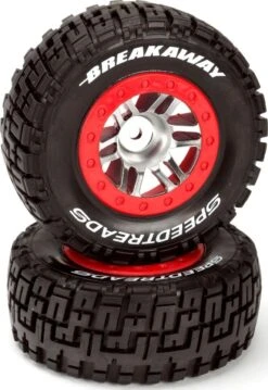DTXC2938 - Speedtreads Breakaway SC Tires Mntd Slash Front By DURATRAX @ Great Hobbies
