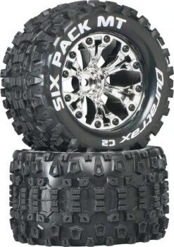 DTXC3523 - Sixpack MT 2.8" Truck 2WD Mntd 1/2" Offset C2 C By DURATRAX @ Great Hobbies