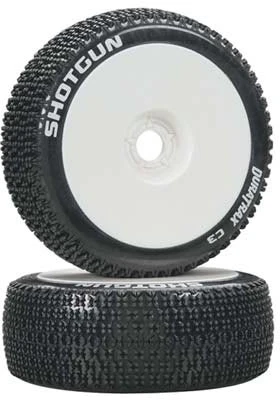 DTXC3626 - Shotgun 1/8 Buggy Tire C3 Mounted White (2) By DURATRAX @ Great Hobbies 3 DTXC3626 - Shotgun 1/8 Buggy Tire C3 Mounted White (2) By DURATRAX @ Great Hobbies