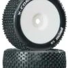 DTXC3660 - X-Cons 1/8 Truggy Tire C2 Mntd Zero Offset (2) By DURATRAX @ Great Hobbies
