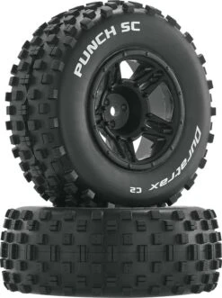 DTXC3704 - Punch SC C2 Mounted Slash Front (2) By DURATRAX @ Great Hobbies