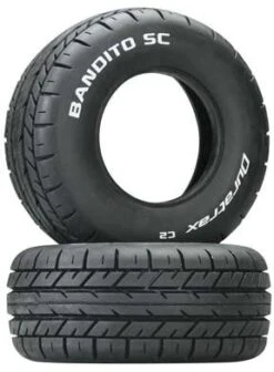 DTXC3797 - Bandito SC On-Road Tire C2 (2) By DURATRAX @ Great Hobbies