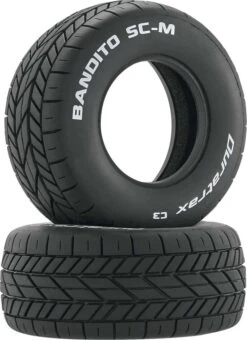 DTXC3801 - Bandito SC-M Oval Tire C3 (2) By DURATRAX @ Great Hobbies