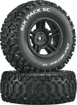 DTXC3861 - Six Pack SC C2 Mounted Slash 4X4 Blitz Fr/Re (2) By DURATRAX @ Great Hobbies