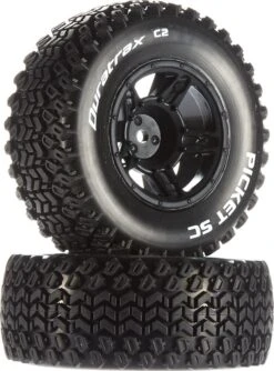 DTXC3870 - Picket SC C2 Mounted Slash Front (2) By DURATRAX @ Great Hobbies