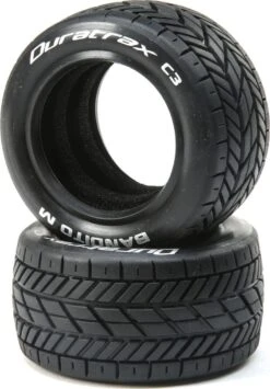 DTXC3977 - Bandito M 1/10 2.2 Buggy Oval Tire Rear C3 (2) By DURATRAX @ Great Hobbies