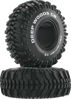 DTXC4017 - Deep Woods CR 1.9" Crawler Tire C3 (2) By DURATRAX @ Great Hobbies