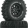 DTXC4026 - Deep Woods CR C3 Mounted 1.9" Crawler Black (2) By DURATRAX @ Great Hobbies