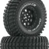 DTXC4030 - Approach CR C3 Mounted 1.9" Crawler Black (2) By DURATRAX @ Great Hobbies -Duratrax Store dtxc4030