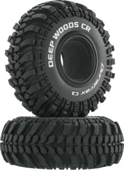 DTXC4062 - Deep Woods CR 2.2" Crawler Tire C3 (2) By DURATRAX @ Great Hobbies
