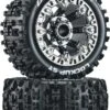 DTXC5102 - Lockup ST 2.2" Black Chrome (2) By DURATRAX @ Great Hobbies -Duratrax Store dtxc5102