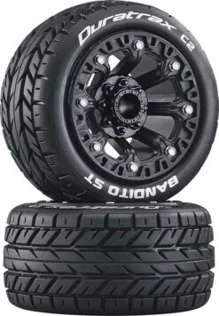 DTXC5105 - Bandito ST 2.2" Black (2) By DURATRAX @ Great Hobbies
