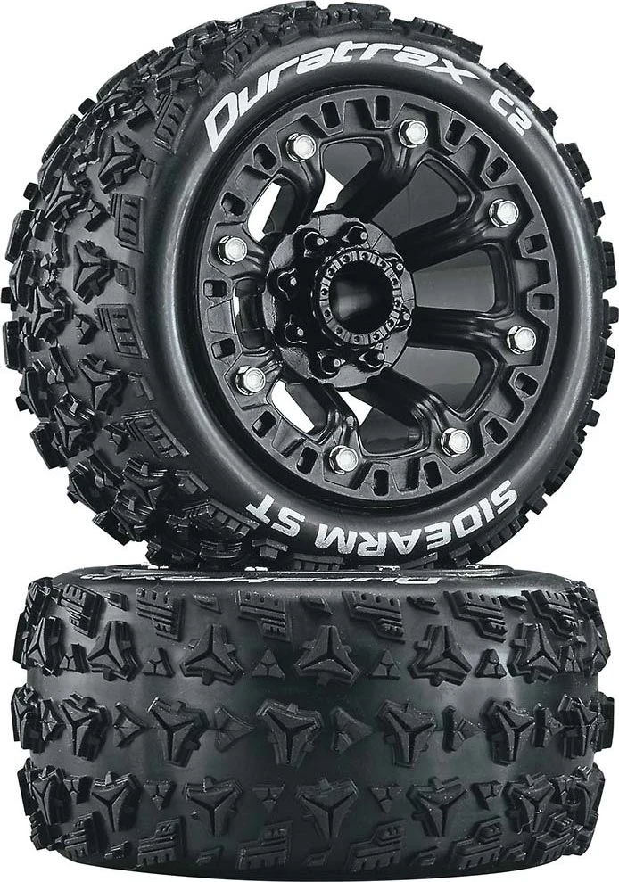 DTXC5109 - Sidearm ST 2.2" Black (2) By DURATRAX @ Great Hobbies 3 DTXC5109 - Sidearm ST 2.2" Black (2) By DURATRAX @ Great Hobbies
