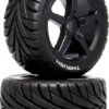 DTXC5570 - 1/8 Thrush Truggy Tire C2 Mounted 0-Offset (2) By DURATRAX @ Great Hobbies -Duratrax Store dtxc5570 01