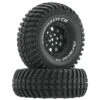 Duratrax Approach CR C3 Mounted 1.9"Crawler Tires, Black (2) -Duratrax Store duratrax dtx dtxc4030 01