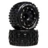 Duratrax Lockup MT Front/rear Belted 2.8" 2WD Mounted Tires, 0.5 Offset, Black (2) -Duratrax Store duratrax dtx dtxc5518 01 1
