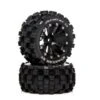 Duratrax Front/Rear Stakker ST 2.8" Mounted C2 0 Offset Wheels (2) -Duratrax Store duratrax dtx dtxc5560 01 1