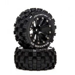 Duratrax Front/Rear Stakker ST 2.8" Mounted C2 0 Offset Wheels (2)