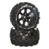 Duratrax Front/Rear Stakker ST 2.8" Mounted Tires, C2 14mm Black (2)