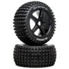 Duratrax Blinder Front/Rear 2.2/3.0" 1/8 Truggy C2 (Soft) Tires, Mounted (2) -Duratrax Store duratrax dtx dtxc5571 01