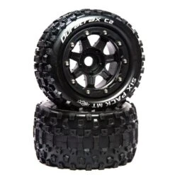 Duratrax SixPack MT Belted 2.8" Pre-Mounted Truck Tires (2)