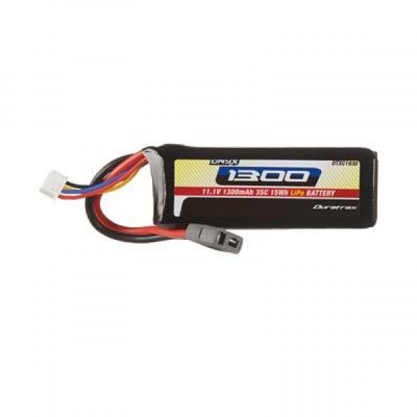 Duratrax LiPo Battery 1300mAh 35C 11.1V (3S) With Deans Connector 3 Duratrax LiPo Battery 1300mAh 35C 11.1V (3S) With Deans Connector