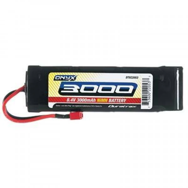 Duratrax NiMH Stick Battery 3000mAh 8.4V (7S) With Deans Connector 3 Duratrax NiMH Stick Battery 3000mAh 8.4V (7S) With Deans Connector