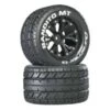 DuraTrax Bandito MT 1/10 2.8” Mounted 2WD Rear MT Tires & Wheels, Black (2) -Duratrax Store duratrax dtxc3502 01