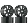 1/8 Buggy Wheel Spoke Black (4) -Duratrax Store duratrax dtxc3814 01