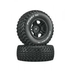 Duratrax Front/Rear Picket SC C2 2.8" Mounted Tires (Slash 4x4 Blitz) (2)